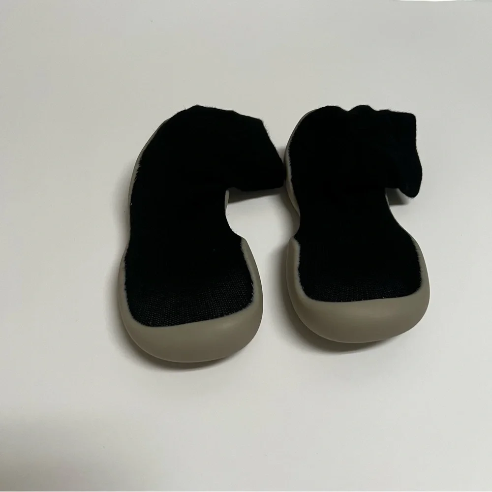 Toddler Black Sock Shoes